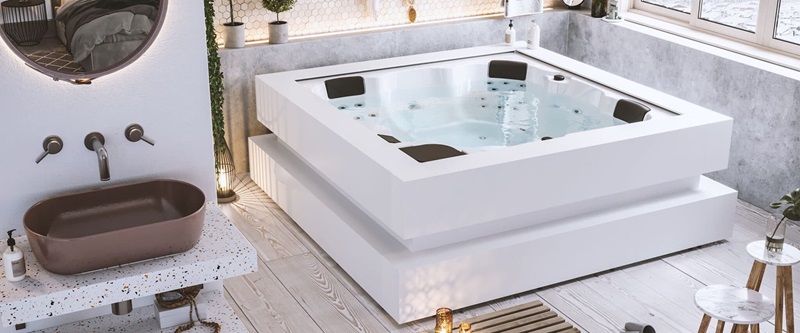 high-quality and ergonomic spa tub
