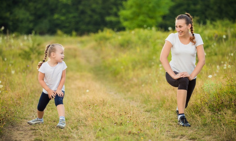 physical activity with your child